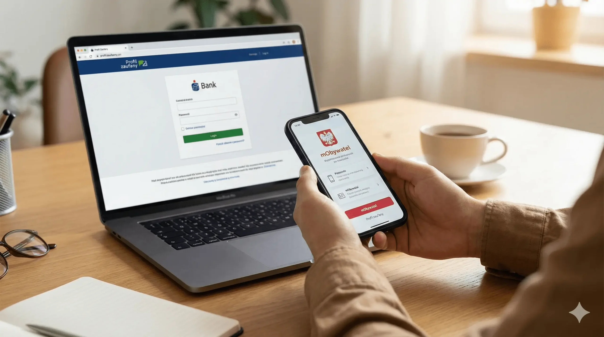 mObywatel i profil zaufany w bankowości - co już możesz załatwić bez wychodzenia z domu?