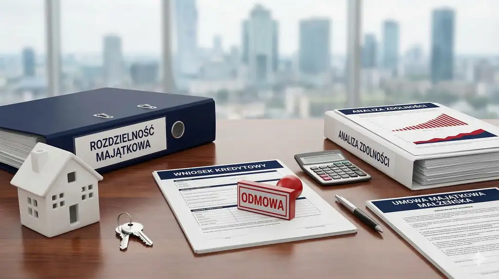 Kredyt hipoteczny a rozdzielność majątkowa - kiedy pomaga w zdolności, a kiedy utrudnia zakup mieszkania?