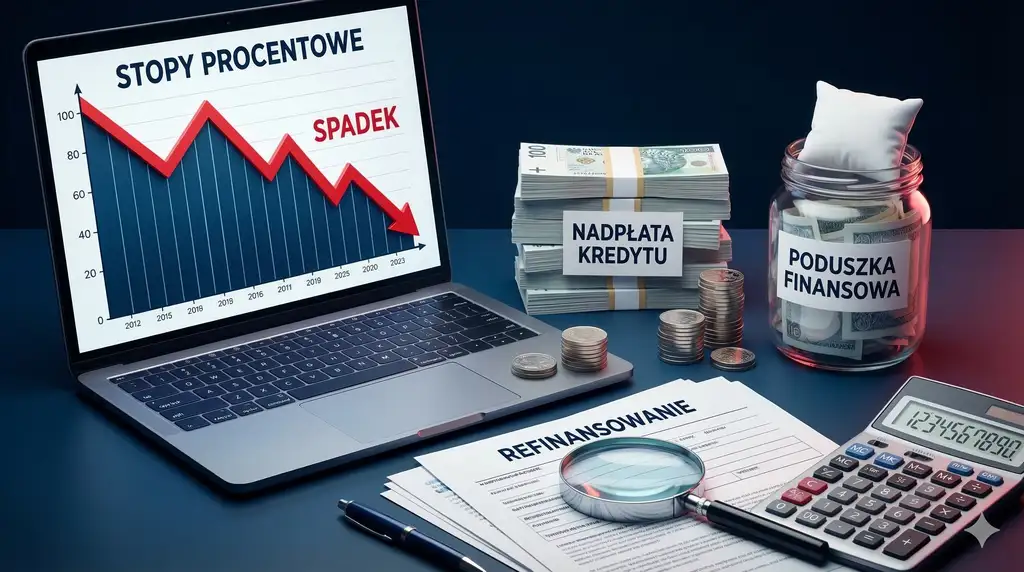 Nadpłata, refinansowanie czy poduszka finansowa - co najbardziej opłaca się po spadku stóp procentowych?